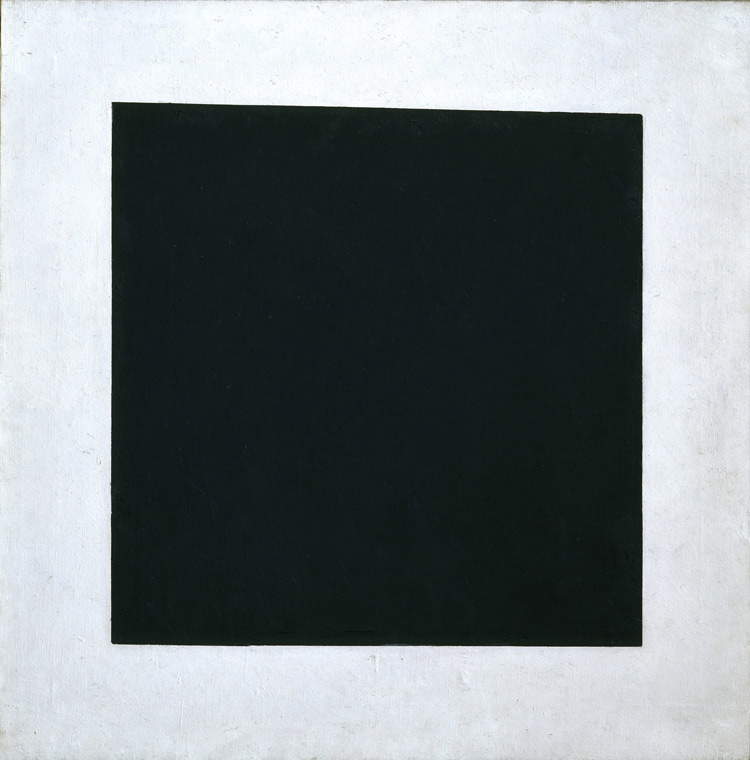 Kazimir Malevich, Black Square, oil on canvas, 1923