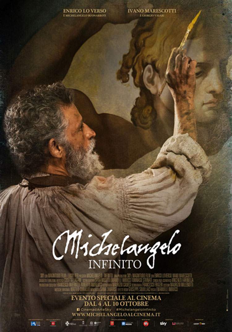 Michelangelo - Infinity: the film in theaters in October