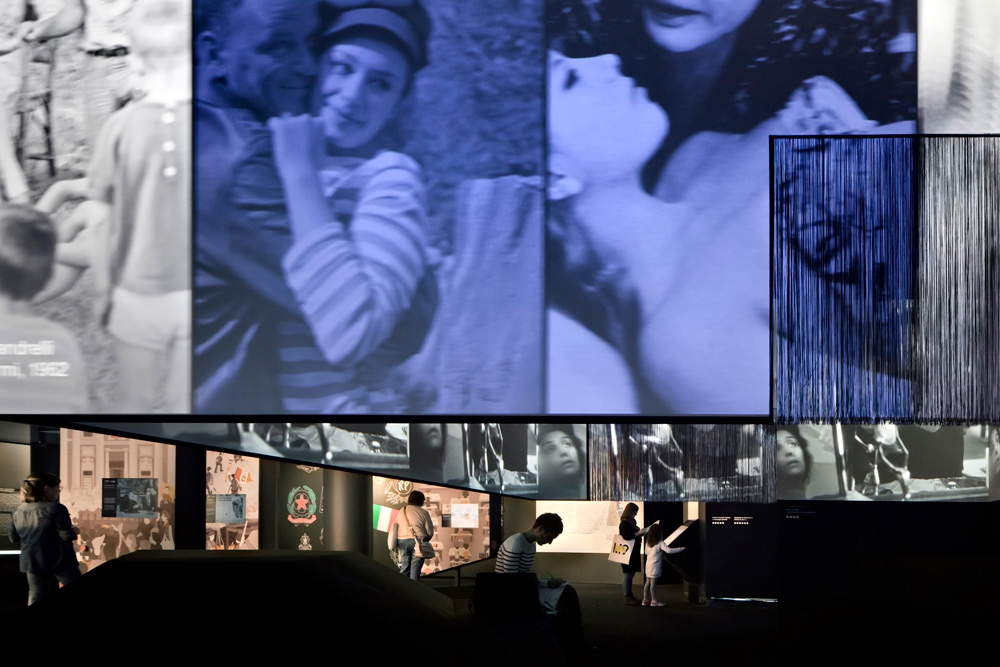 Das Innere des neuen M9-Museums in Mestre