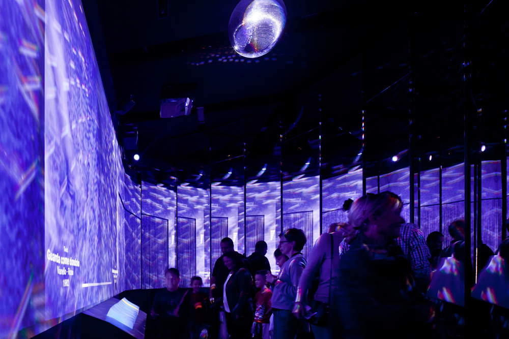 Das Innere des neuen M9-Museums in Mestre