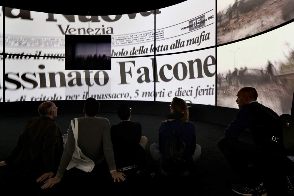 Das Innere des neuen M9-Museums in Mestre