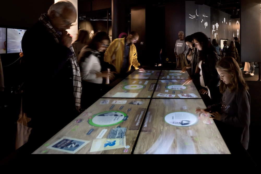 Das Innere des neuen M9-Museums in Mestre