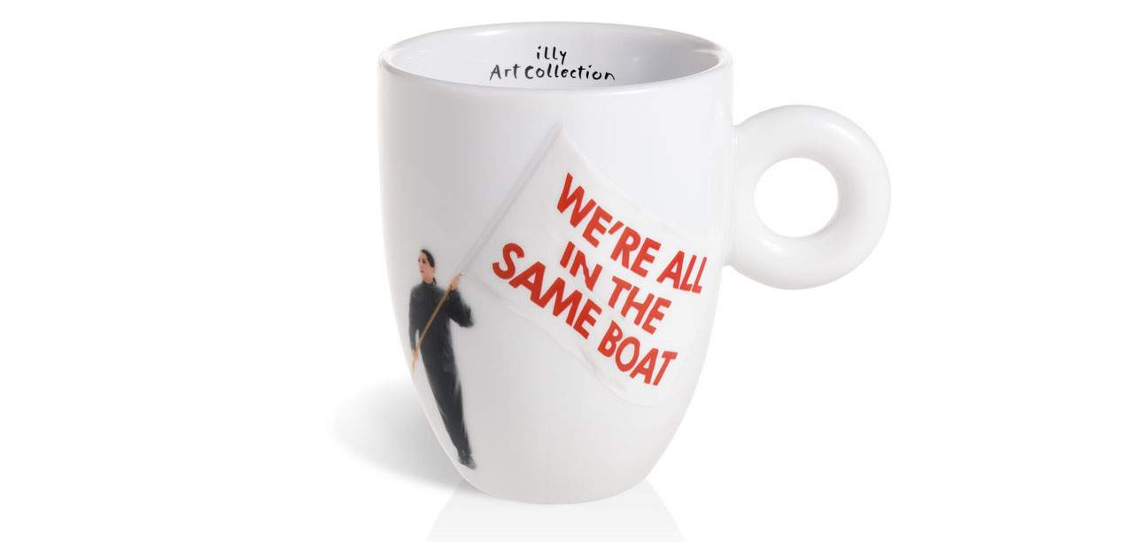 Marina AbramoviÄ‡'s manifesto of controversy now becomes a coffee cup that everyone can buy