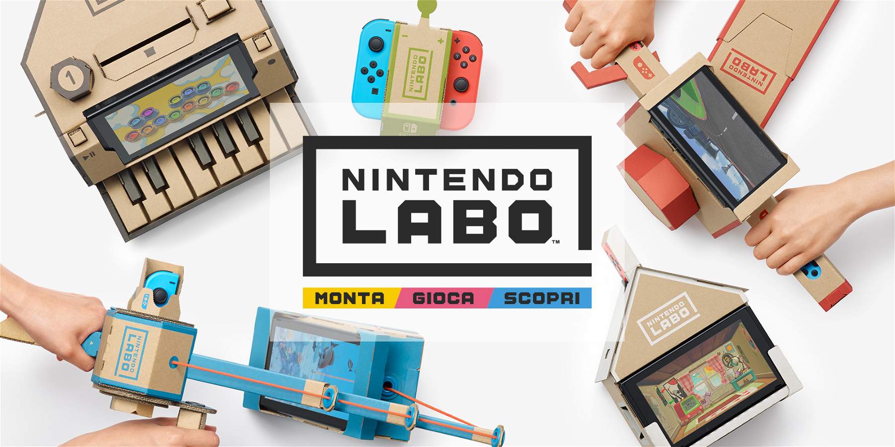 Nintendo Labo en tournée dans cinq musées italiens