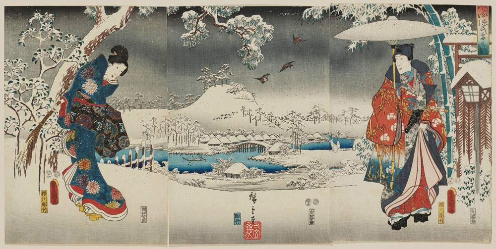 Beyond the wave: a major exhibition in Bologna recounts the art of Hokusai and Hiroshige