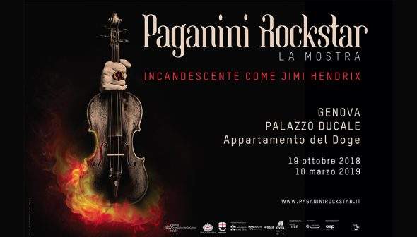 Genoa, blockbuster exhibition comparing Paganini and Jimi Hendrix at Palazzo Ducale