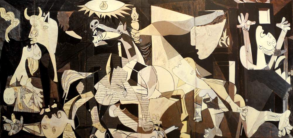 Picasso, il cartone di Guernica al Museo Magi '900