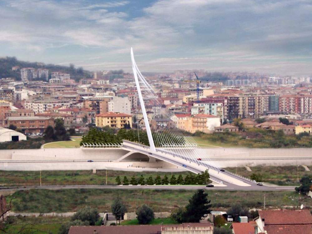 Cosenza: new Calatrava bridge opens Jan. 26