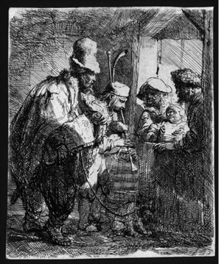 Rembrandt's engravings on display in Bologna