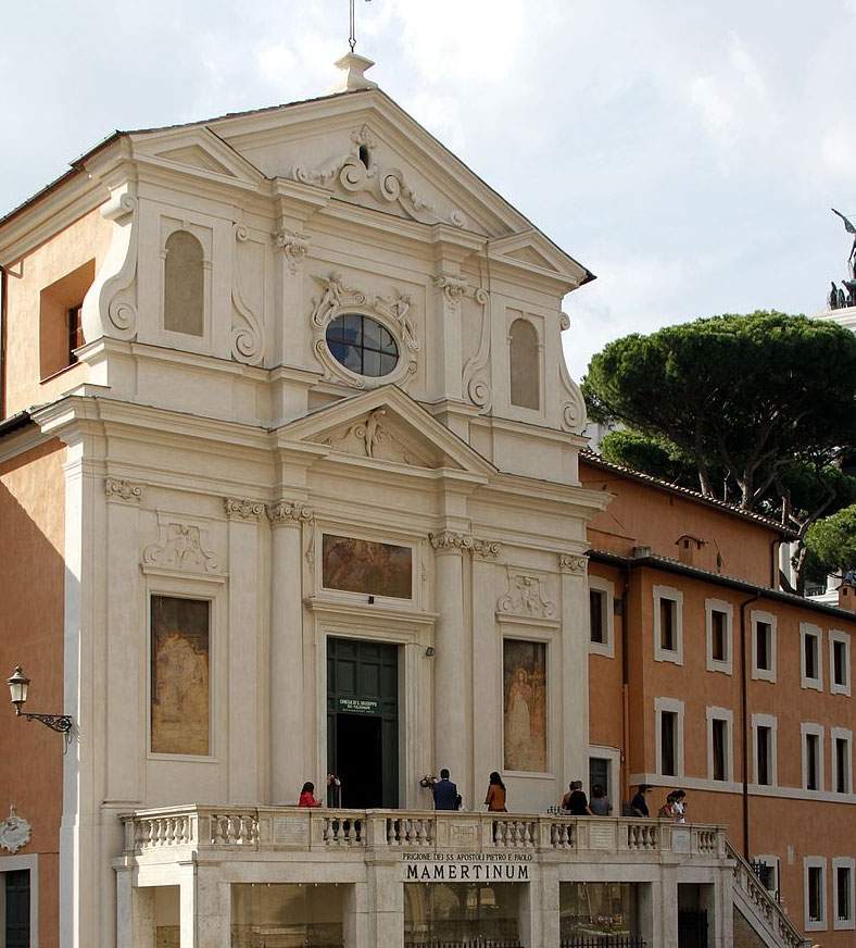 Rome, réouverture temporaire de l'église San Giuseppe dei Falegnami après son effondrement