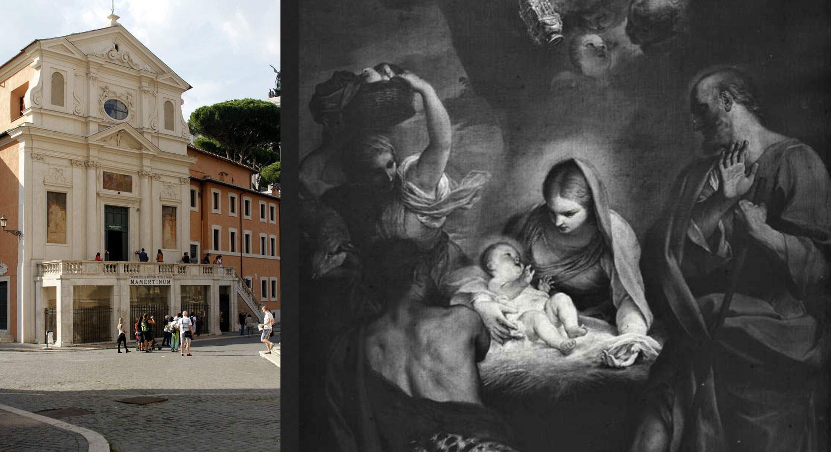 Rome, roof collapses at San Giuseppe dei Falegnami, the church on Carcere Mamertino that holds important work by Carlo Maratta