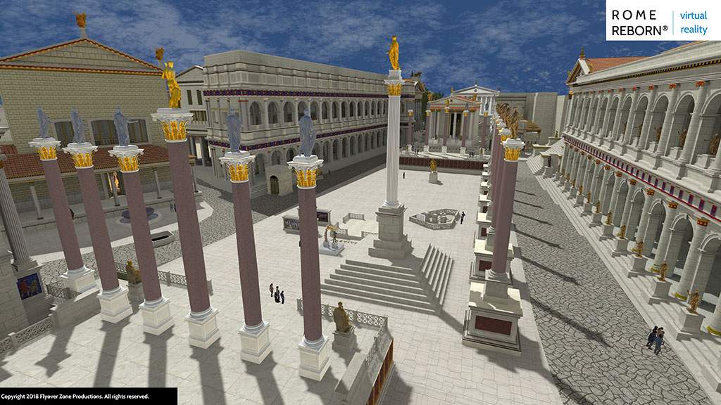 Rome Reborn, here is the app that allows you to visit the Rome of 320 AD.