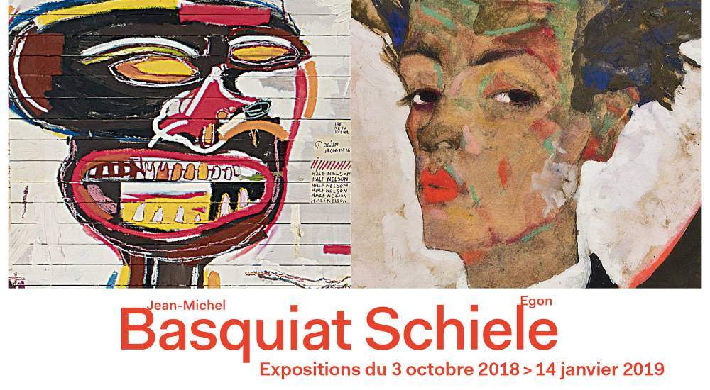 Schiele and Basquiat, the odd couple on display at the Fondation Louis Vuitton in Paris