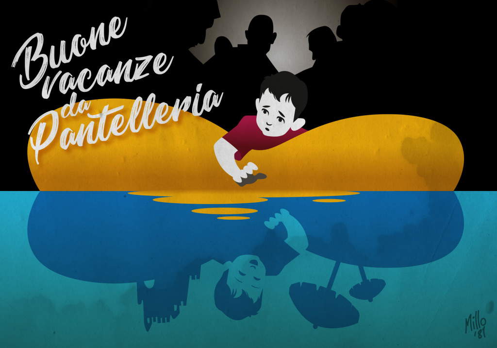 Happy vacations from Pantelleria, by Camillo Viglino