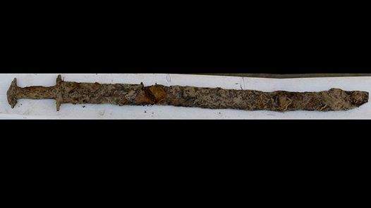 Pre-Viking sword dating back to the 5th century found--by a little girl!