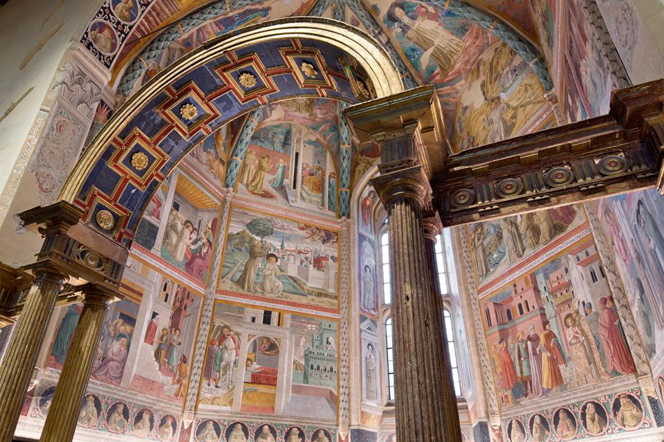 The hidden wonders of the 14th century in Umbria. Here are photos of the masterpieces on display