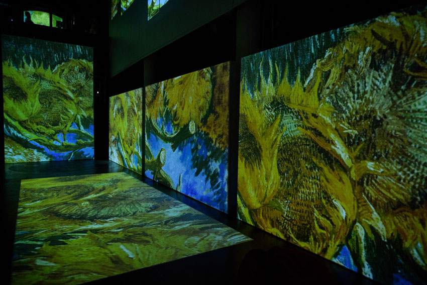 L'exposition multimédia Van Gogh Alive The Experience est prolongée à Gênes