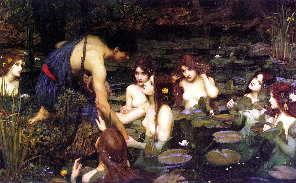 John William Waterhouse, Ila e le ninfe