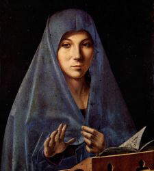 En el Palazzo Abatellis, Antonello conoce a Laurana