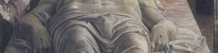 Der tote Christus von Mantegna, ein Meisterwerk in der Kunstgalerie Brera