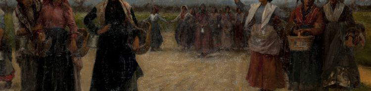 Women's hard work in the nineteenth and twentieth centuries: a journey through the artworks of the time