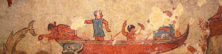 The Etruscans, skilled traders and navigators. The exchanges, the products they bought and sold, the emporiums