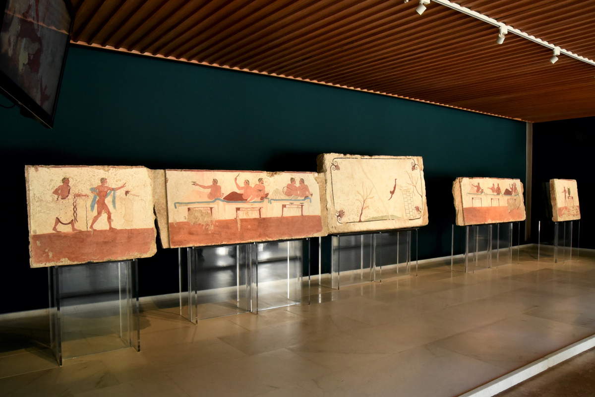 Museo Archeologico di Paestum, la sala Mario Napoli