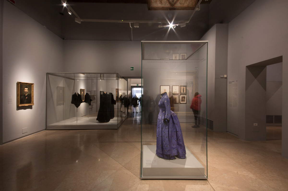 Sala della mostra Boldini e la moda