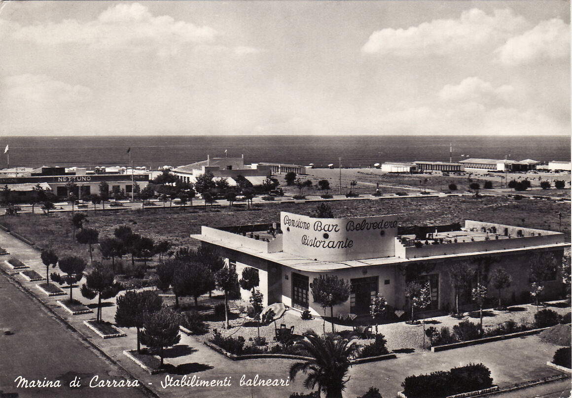 Cartolina di Marina di Carrara del 1956
Cartolina di Marina di Carrara del 1956