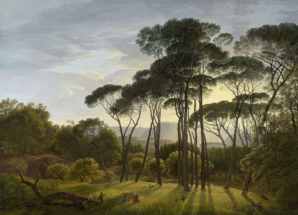 Hendrik Voogt, Paesaggio italiano con pini (1807; olio su tela, 101,5 x 138,5 cm; Amsterdam, Rijksmuseum)
Hendrik Voogt, Paesaggio italiano con pini (1807; olio su tela, 101,5 x 138,5 cm; Amsterdam, Rijksmuseum)