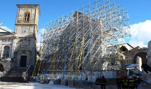La basilica di San Benedetto messa in sicurezza
