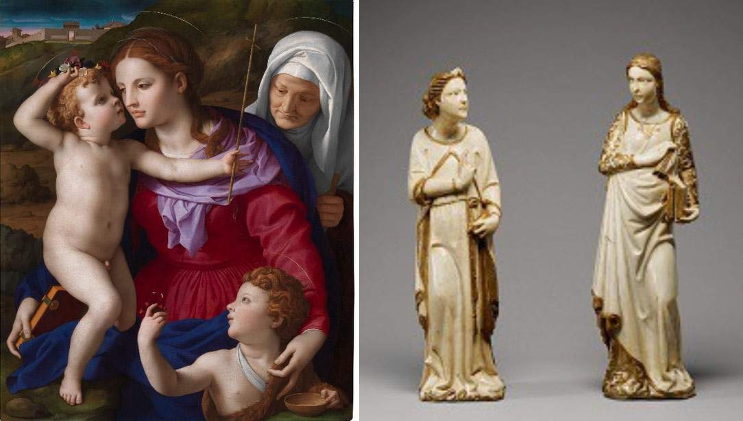 Le Getty de Los Angeles acquiert deux chefs-d'œuvre italiens : un tableau de Bronzino et deux marbres de Giovanni di Balduccio.
