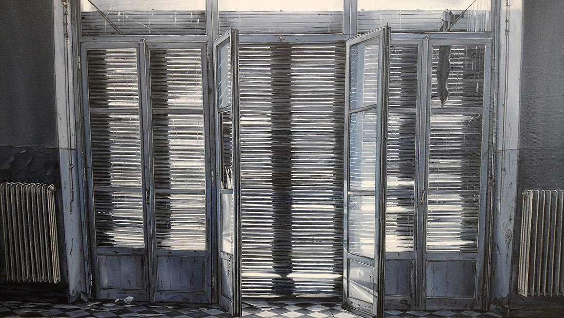 Immagini dalla mostra 'I luoghi ultimi' di Andrea Chiesi