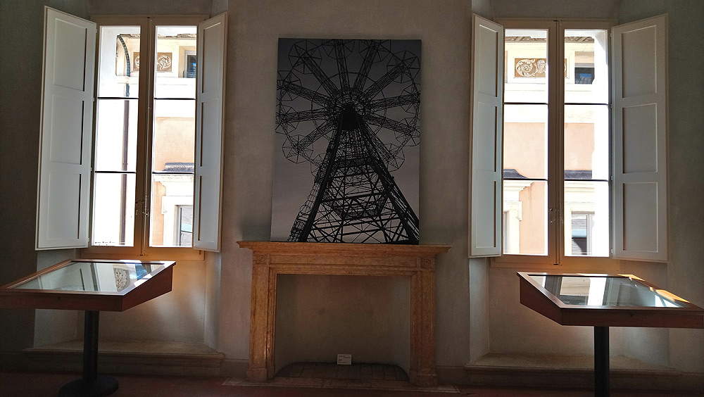 Immagini dalla mostra 'I luoghi ultimi' di Andrea Chiesi