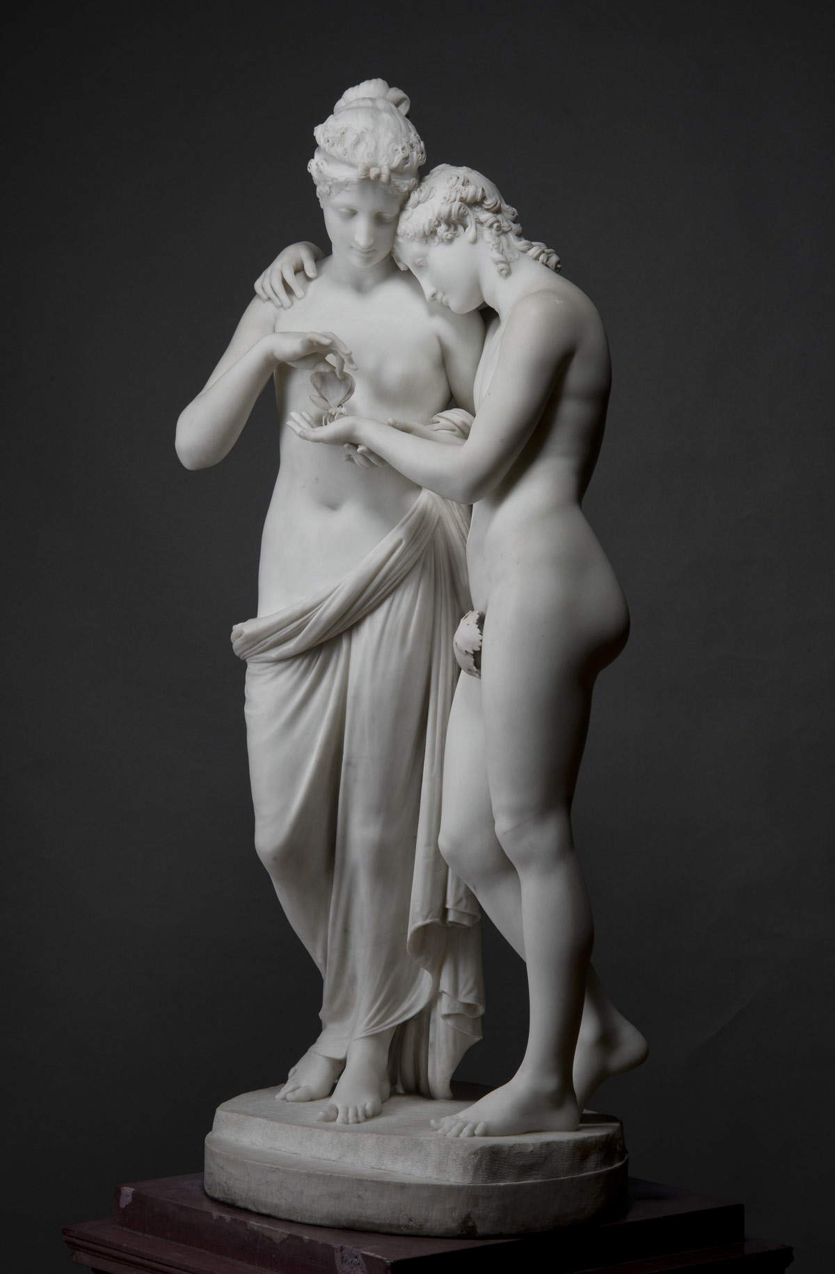 Antonio Canova, Cupid and Psyche standing (1800-1803; marble, 150 x 49.5 x 60 cm; St. Petersburg, State Hermitage Museum). Ph. Credit &copy; The State Hermitage Museum, 2019