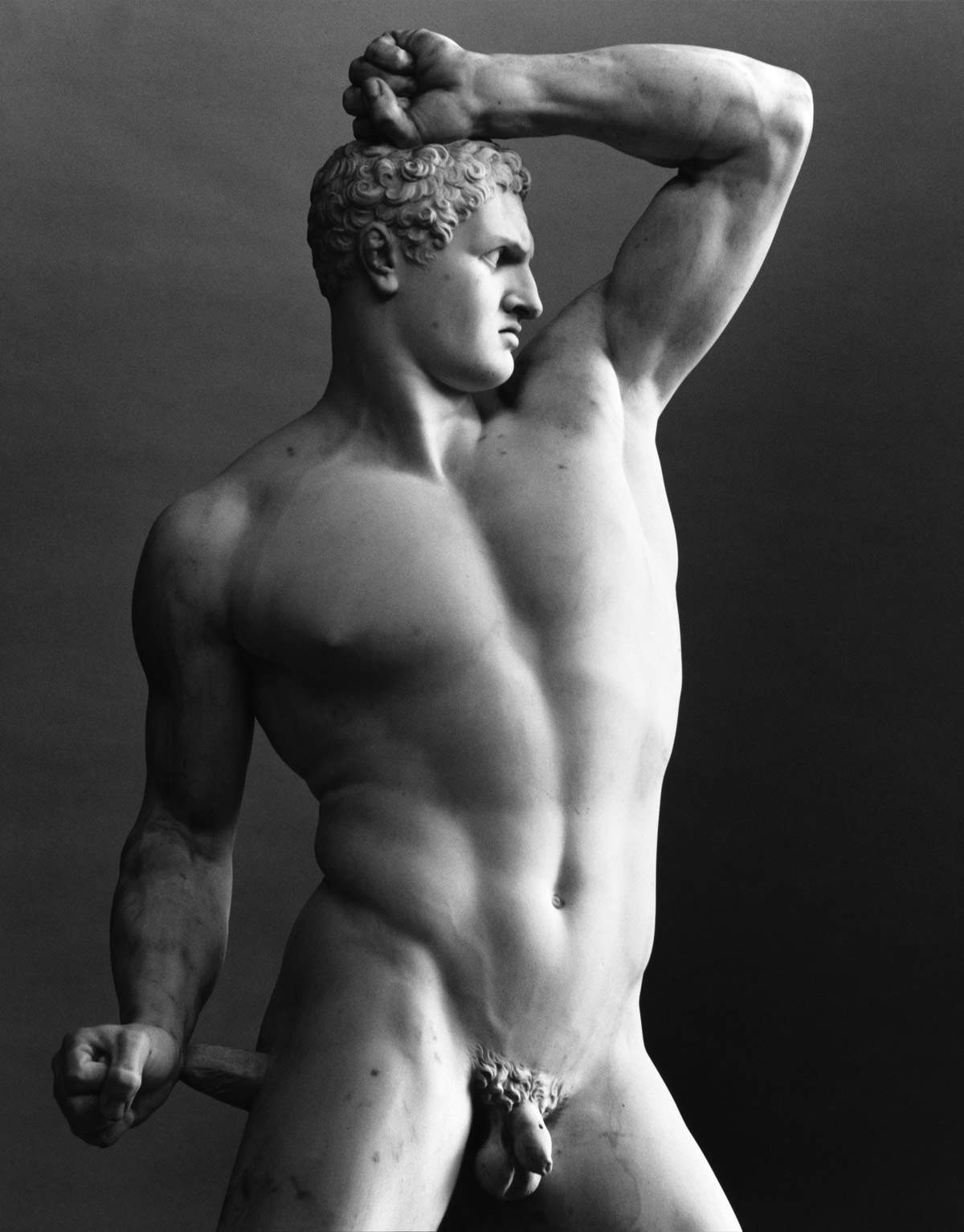 Antonio Canova, Creugante (marmo, 225 x 120 x 62; cm Citt&agrave; del Vaticano, Musei Vaticani) &copy; Mimmo Jodice