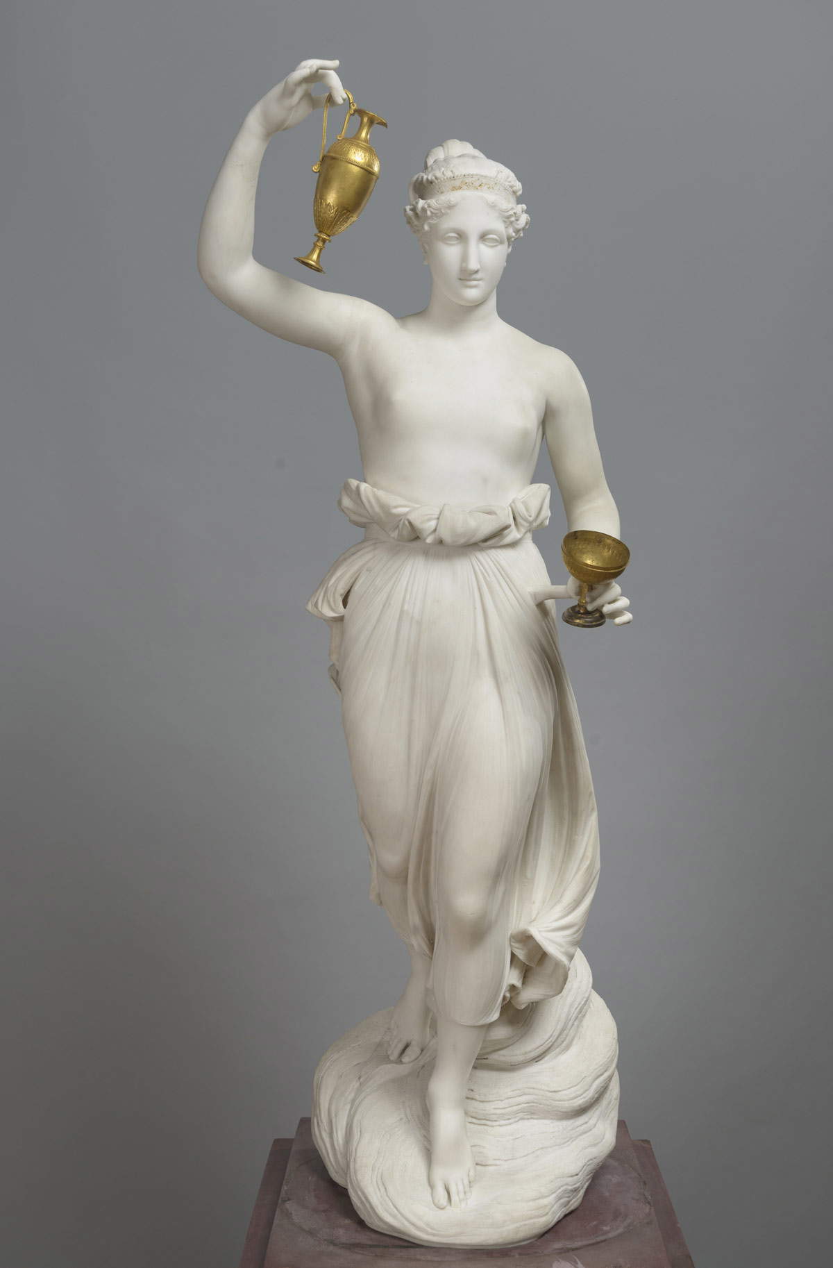 Antonio Canova, Hebe (1800-1805; marble, 161 x 49 x 53.5 cm; St. Petersburg, State Hermitage Museum). Ph. Credit &copy; The State Hermitage Museum, 2019