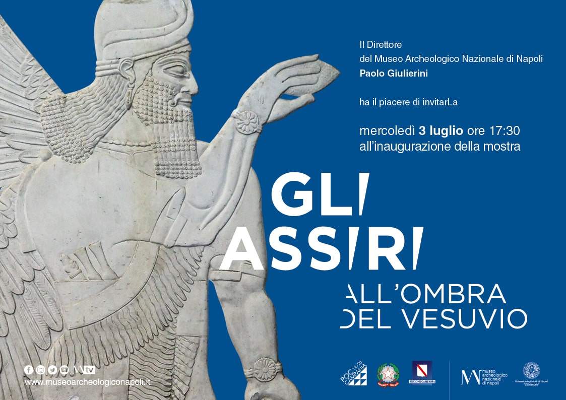 Assyrians in the shadow of Vesuvius, the exhibition at the National Archaeological Museum in Naples