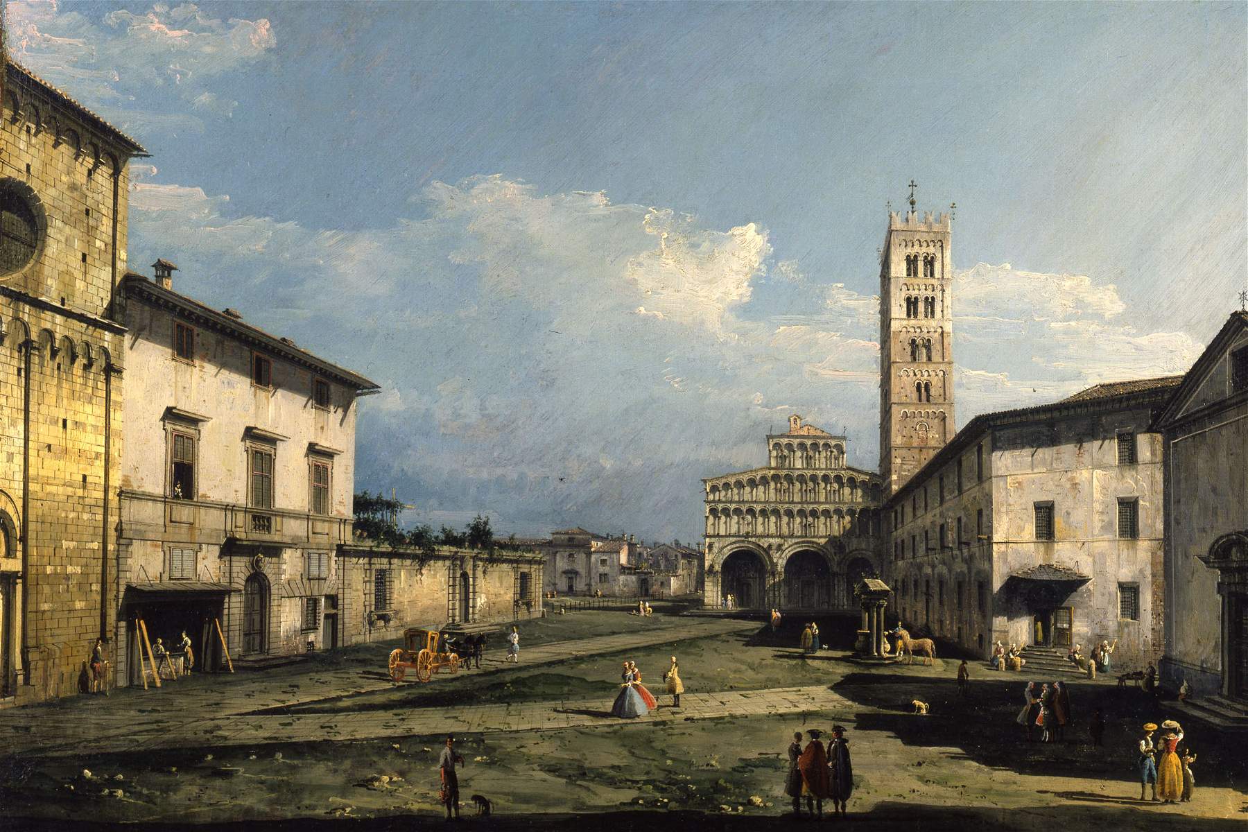 À Lucques, une exposition retrace le voyage de Bernardo Bellotto en Toscane avec des découvertes inédites.