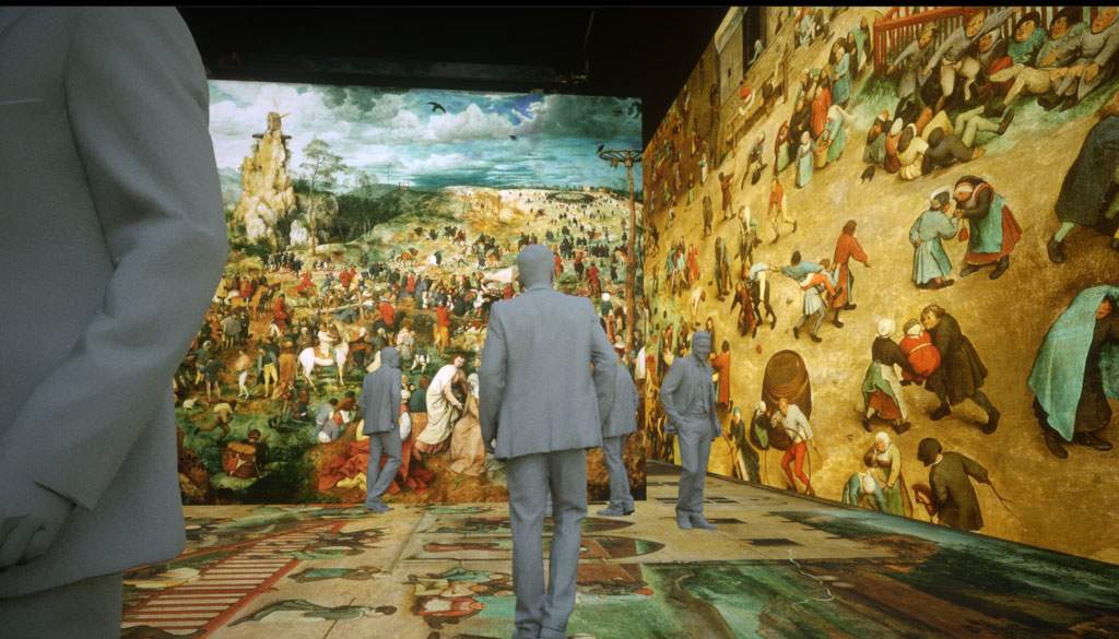 Walking inside a Brugel work : un spectacle multimédia à Bruxelles pour entrer dans les œuvres du grand peintre
