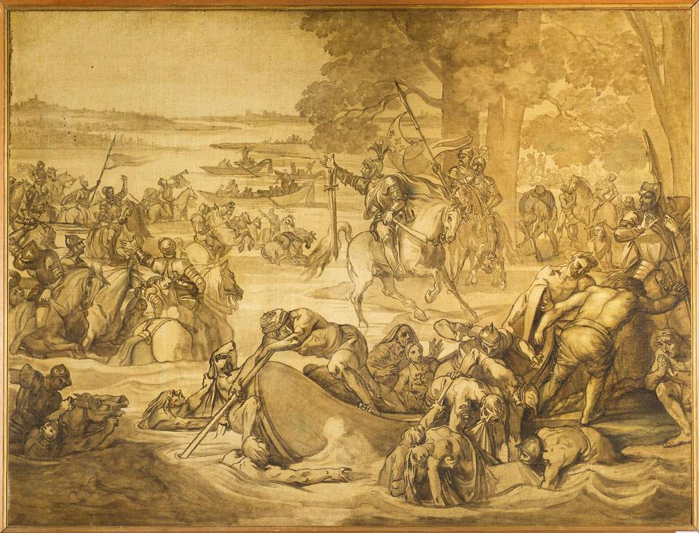 Uffizi Galleries acquires preparatory sketch of Giovanni dalle Bande Nere by Giuseppe Bezzuoli