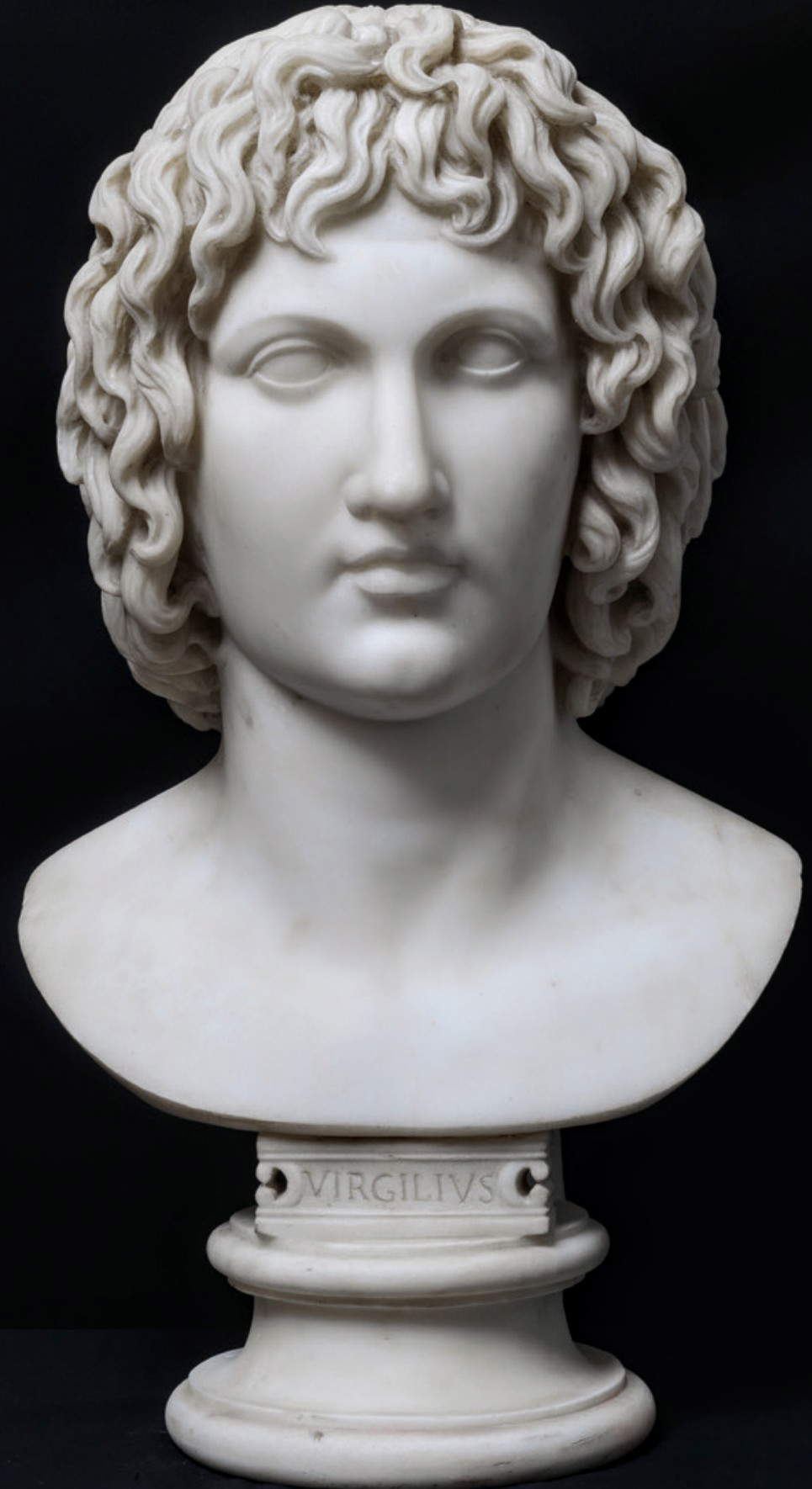 Carlo Albacini, Bust of Virgil (ca. 1790; marble, 58 cm)