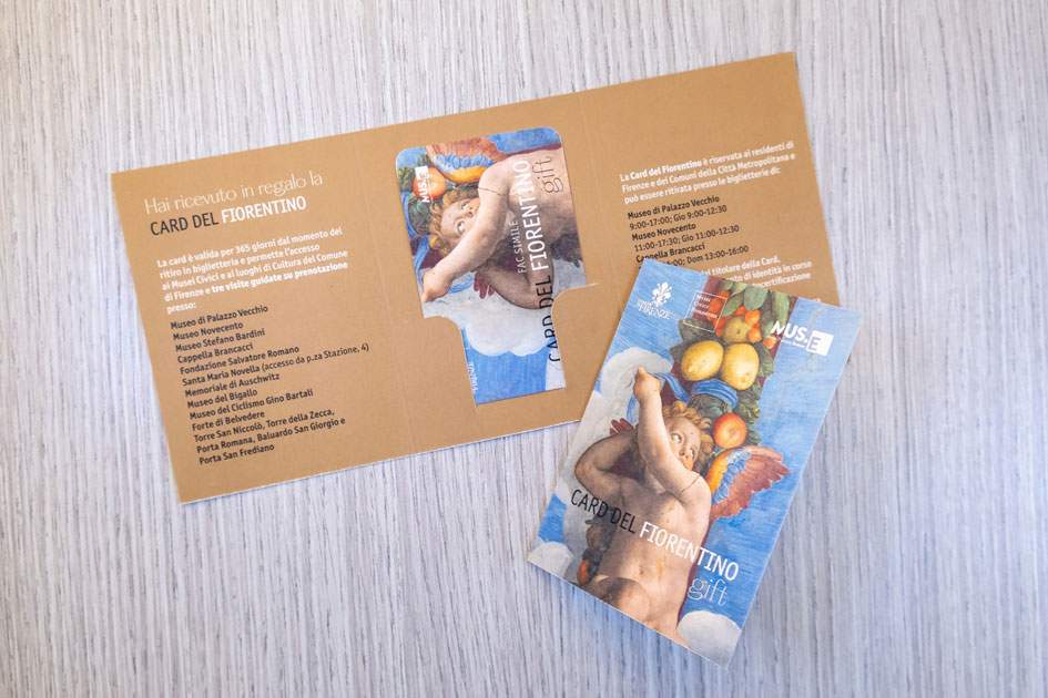 La Card del Fiorentino en version cadeau pour une idée de cadeau de Noël