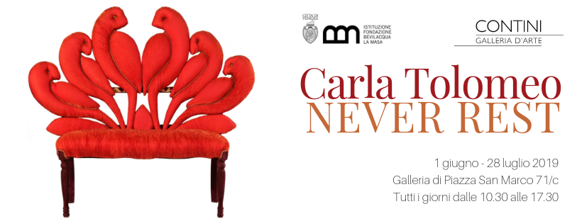 Venice, Carla Tolomeo's chair-sculptures at the Fondazione Bevilacqua La Masa