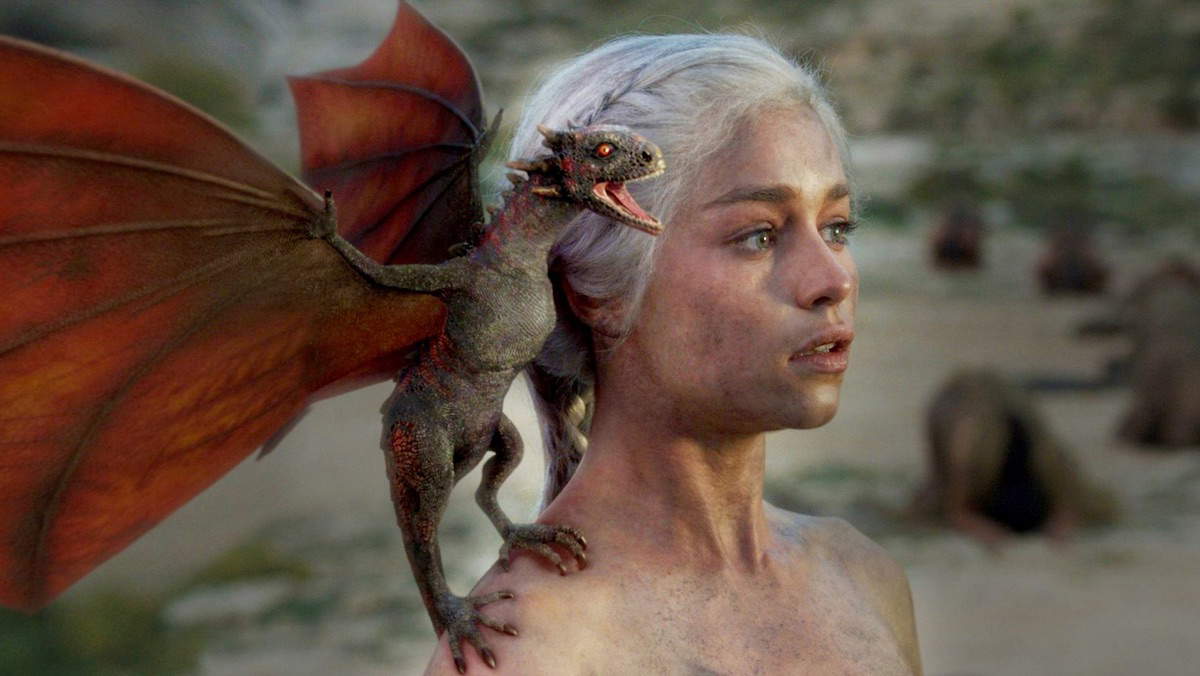 El nacimiento de los dragones de Daenerys