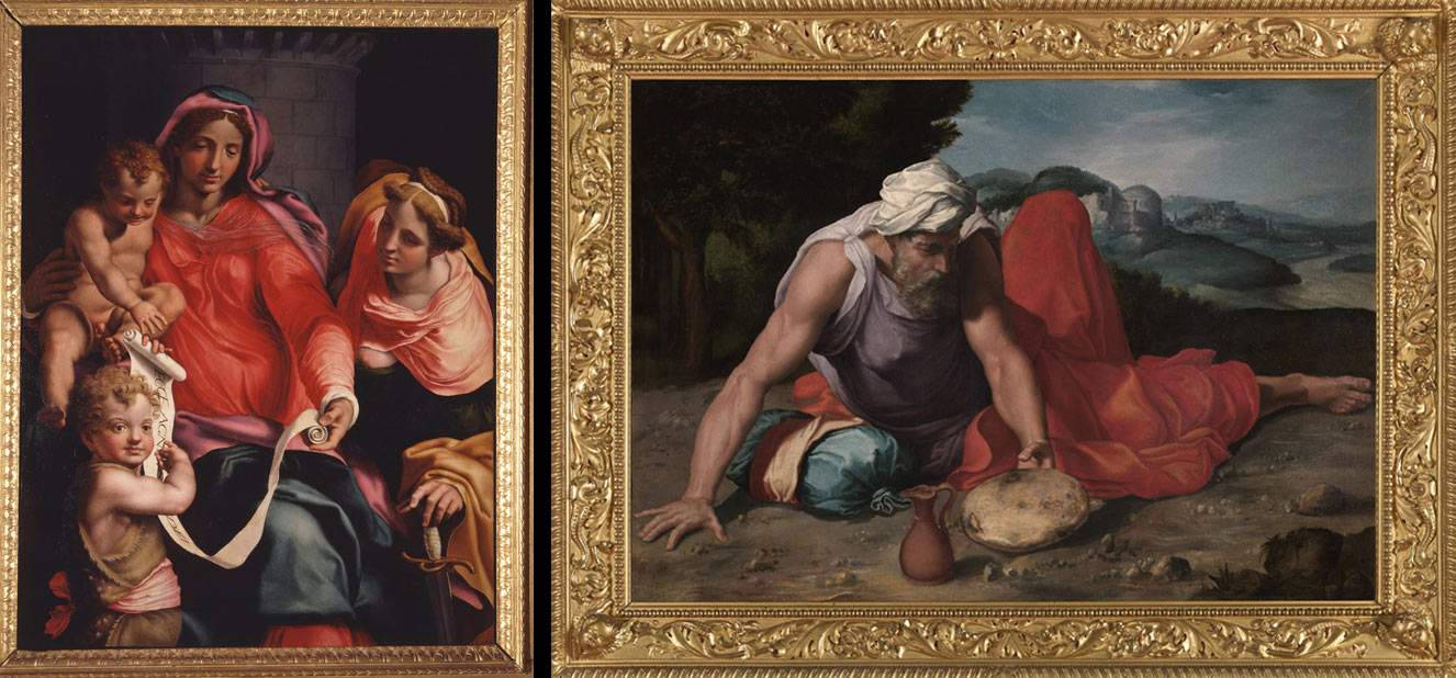 Uffizi on paintings by Daniele da Volterra: 