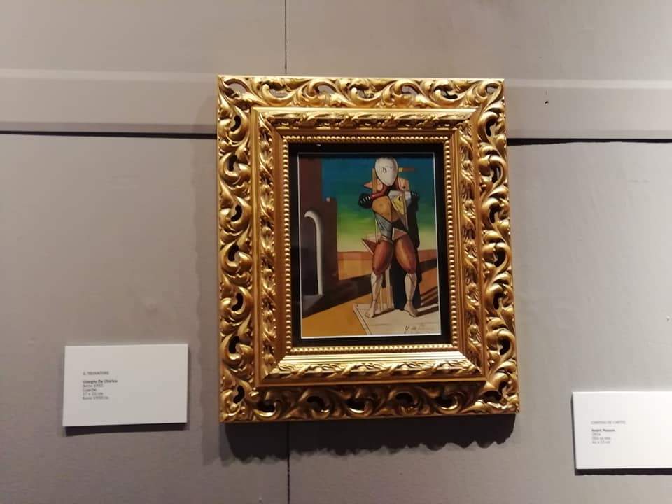 Sicily, De Chirico forgeries displayed at an exhibition in Noto. 26 works seized