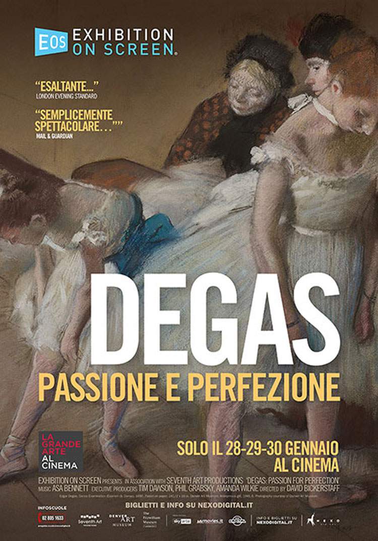 La saison 2019 de La Grande Arte al Cinema commence avec Degas