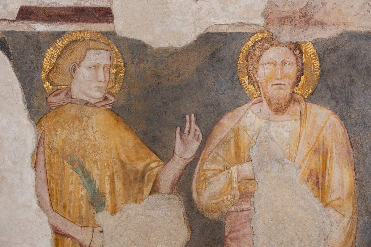 Padoue, nouvelles découvertes et hypothèses sur les fresques du XIVe siècle de la basilique de Sant'Antonio. Les photos 
