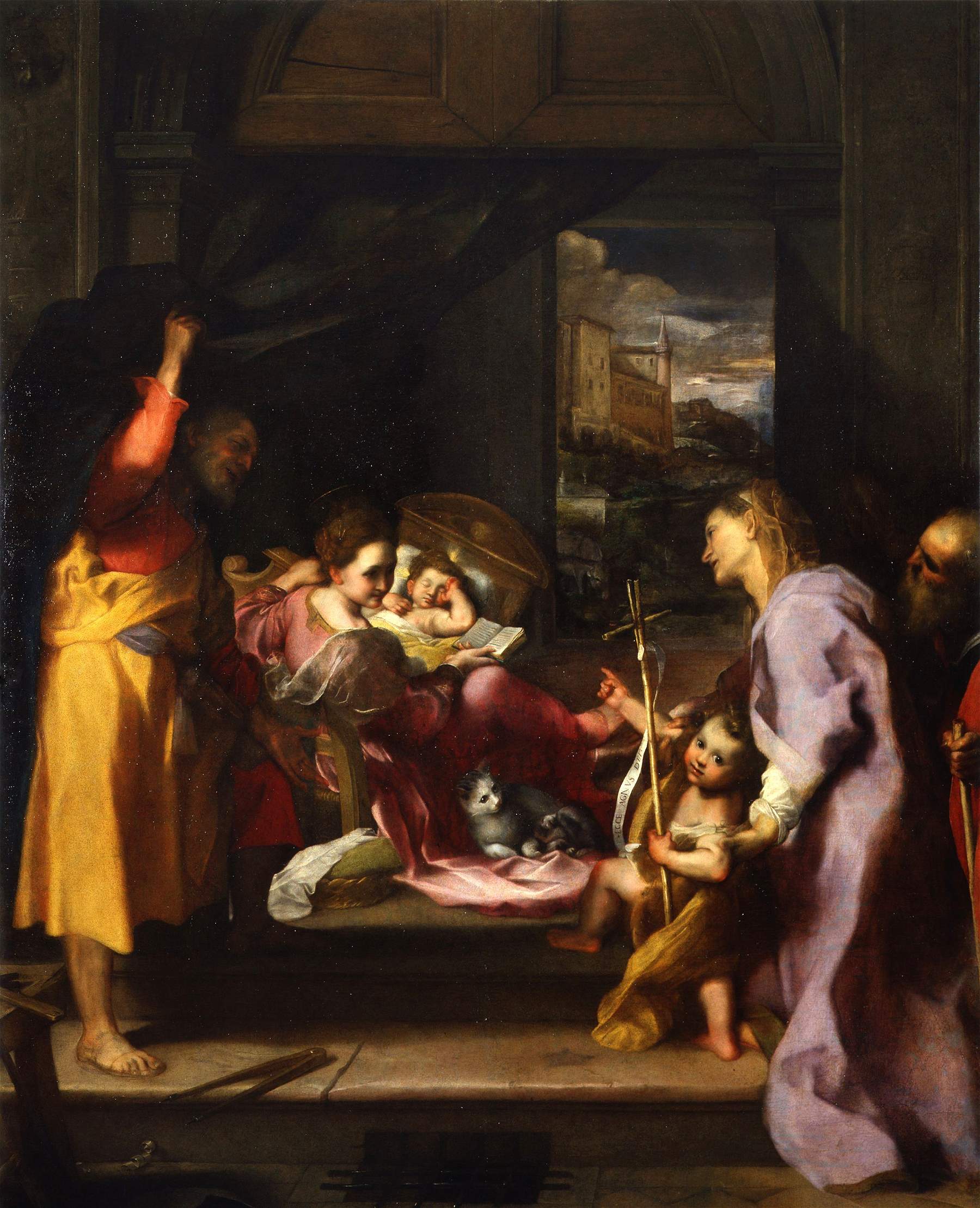 La Madonna della Gatta, capolavoro di Federico Barocci, esce dai depositi degli Uffizi e torna visibile